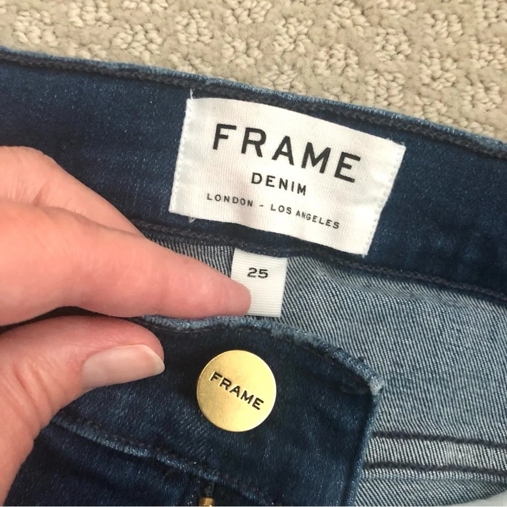 \Frame\• Le Skinny de Jeanne Crop in Cantine - Picture 15 of 16